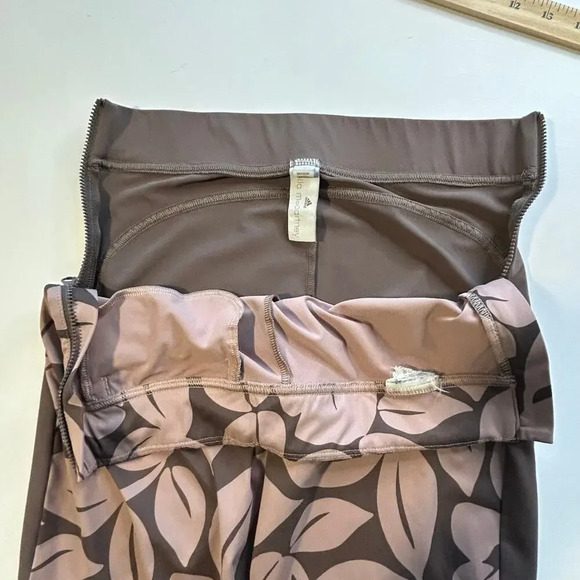 Adidas stella mccartney mauve  taupe floral legging size S - Picture 10 of 14
